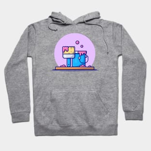 Brush And Paint Hoodie